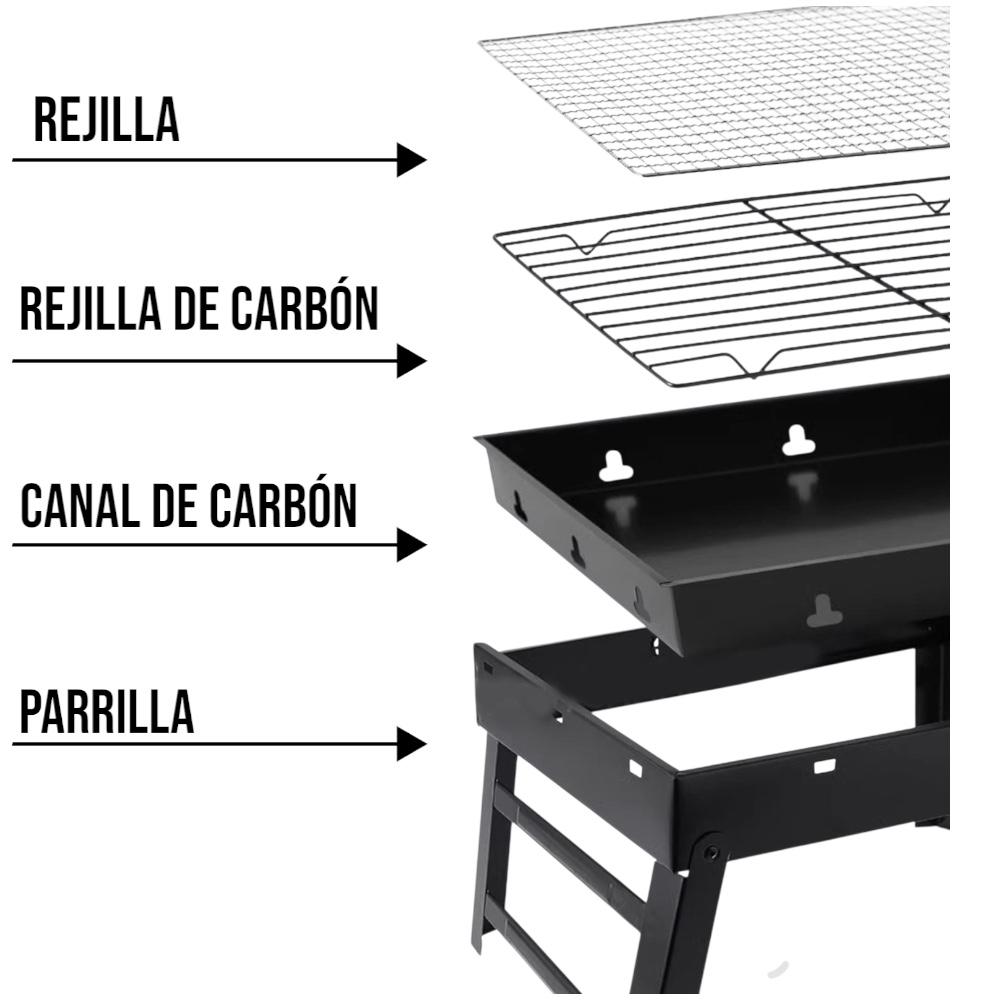 🔥Parrilla De Carbón Portátil Plegable🔥