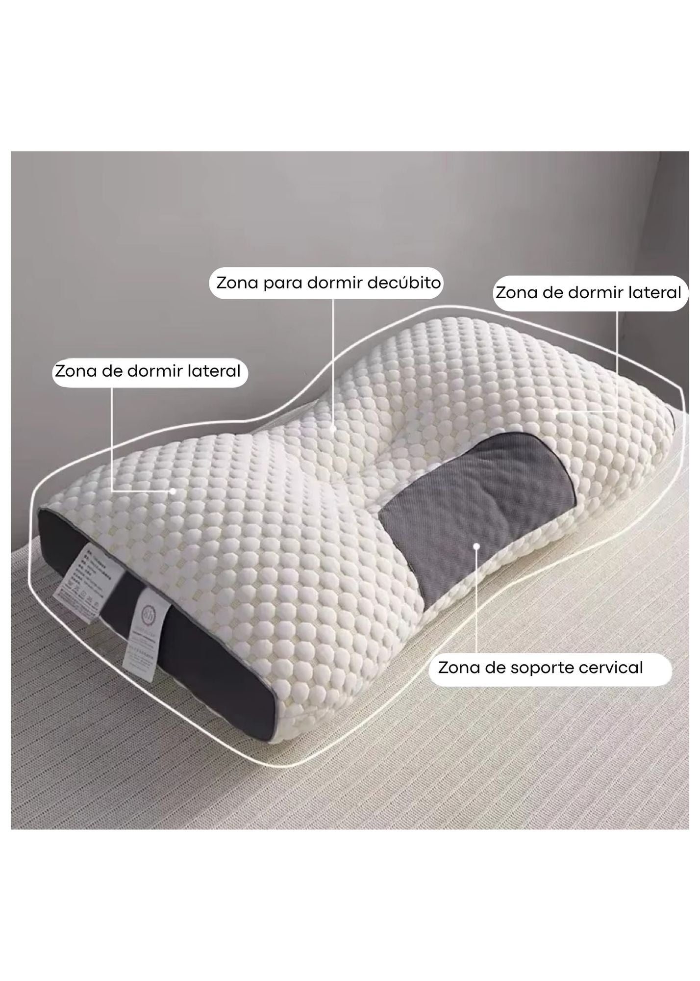 ALMOHADA CERVICAL ORTOPÉDICA